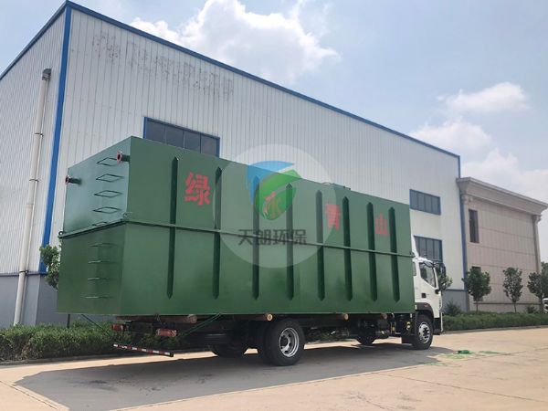 美麗鄉(xiāng)村，綠水青山，發(fā)往重慶污水處理設(shè)備。