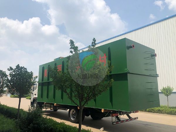 美麗鄉(xiāng)村，綠水青山，發(fā)往重慶污水處理設(shè)備。